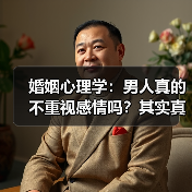 婚姻心理学：男人真的不重视感情吗？其实真相是这样(图2)
