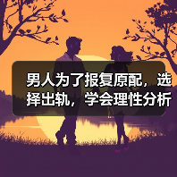 男人为了报复原配，选择出轨，学会理性分析，几句话就让男人回家 - 辰飞雨恋来情感网