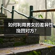 如何利用男女的差异性挽回对方？ - 辰飞雨恋来情感网