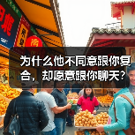 为什么他不同意跟你复合，却愿意跟你聊天？(图4)