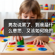 男友说累了，到底是什么意思，又该如何挽回？ - 辰飞雨恋来情感网
