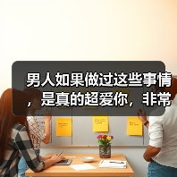 男人如果做过这些事情，是真的超爱你，非常珍惜你，好暖心 - 辰飞雨恋来情感网