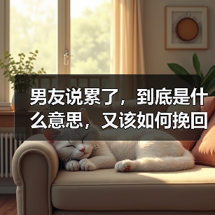 男友说累了，到底是什么意思，又该如何挽回？(图4)