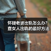 怀疑老婆出轨怎么办？查女人出轨的最好方法 - 辰飞雨恋来情感网