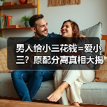男人给小三花钱=爱小三？原配分离真相大揭秘 - 辰飞雨恋来情感网