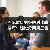 原配教科书级应对出轨技巧：轻松分离第三者？ - 辰飞雨恋来情感网
