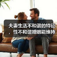 夫妻生活不和谐的特征，性不和谐婚姻能维持多久(图3)