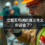 恋爱五句话的真正含义，你误会了？(图2)