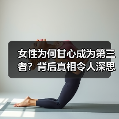 女性为何甘心成为第三者？背后真相令人深思 - 辰飞雨恋来情感网