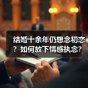 结婚十余年仍想念初恋？如何放下情感执念？(图3)
