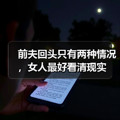 前夫回头只有两种情况，女人最好看清现实(图4)