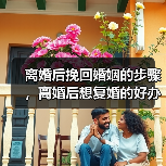 离婚后挽回婚姻的步骤,离婚后想复婚的好办法(图1) 离婚后挽回婚姻的步骤,离婚后想复婚的好办法(图1)