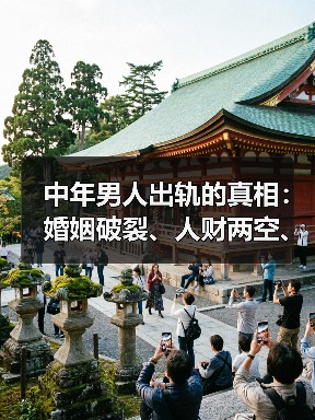 中年男人出轨的真相：婚姻破裂、人财两空、后悔莫及(图4)