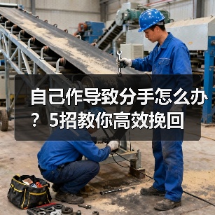 自己作导致分手怎么办？5招教你高效挽回(图3)