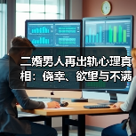 二婚男人再出轨心理真相:侥幸、欲望与不满如何交织?(图2) 二婚男人再出轨心理真相:侥幸、欲望与不满如何交织?(图2)