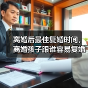 离婚后最佳复婚时间，离婚孩子跟谁容易复婚(图2)