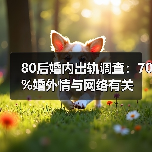 80后婚内出轨调查：70%婚外情与网络有关 - 辰飞雨恋来情感网
