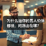 为什么追你的男人价值都低，问题出在哪？(图3)
