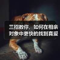 三招教你，如何在相亲对象中更快的找到真爱(图4)