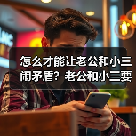 怎么才能让老公和小三闹矛盾？老公和小三要多久才能断(图4)