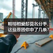 明明相爱却莫名分手，这些原因你中了几条？ - 辰飞雨恋来情感网