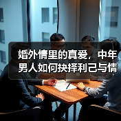 婚外情里的真爱，中年男人如何抉择利己与情感？(图3)