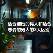 适合结婚的男人和适合恋爱的男人的3大区别，27的你都知道吗？ - 辰飞雨恋来情感网
