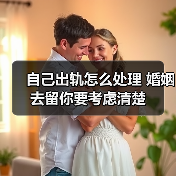 自己出轨怎么处理 婚姻去留你要考虑清楚(图1)