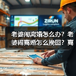老婆闹离婚怎么办？老婆闹离婚怎么挽回？离婚怎么才能挽回？ - 辰飞雨恋来情感网