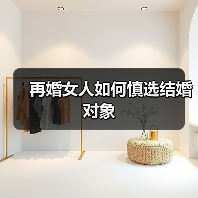 再婚女人如何慎选结婚对象 - 辰飞雨恋来情感网