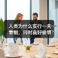 人类为什么实行一夫一妻制，同时喜好偷情？(图2)