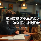 挽回婚姻之小三这么厉害，怎么样才能挽回老公的心(图2)