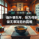 婚外情五年，她为何假装无事背后的真相 - 辰飞雨恋来情感网