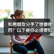 和男朋友分手了想要挽回？以下是你必须要知道的！ - 辰飞雨恋来情感网