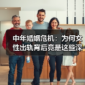 中年婚姻危机：为何女性出轨背后竟是这些深层心理？ - 辰飞雨恋来情感网