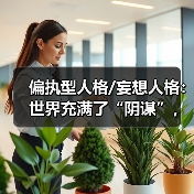 偏执型人格/妄想人格：世界充满了“阴谋”，我永远都是受害者(图1)
