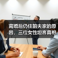 离婚后仍住前夫家的原因，三位女性坦言真相(图3)