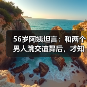 56岁阿姨坦言：和两个男人跳交谊舞后，才知道交谊舞跳不得，怕了(图2)