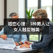 婚恋心理：3种男人让女人越爱越美 - 辰飞雨恋来情感网