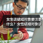 女生谈结婚对象要注意什么？女性结婚对象谈恋爱要注意什么问题？(图4)