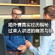 婚外情真实经历揭秘：过来人讲述的痛苦与执念(图3)