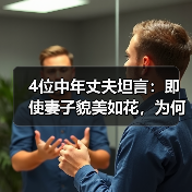4位中年丈夫坦言：即使妻子貌美如花，为何仍选择出轨？ - 辰飞雨恋来情感网