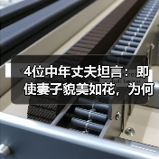 4位中年丈夫坦言：即使妻子貌美如花，为何仍选择出轨？(图4)