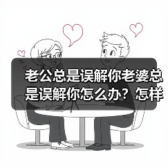 老公总是误解你老婆总是误解你怎么办？怎样消除夫妻之间的误解？(图1)