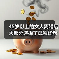 45岁以上的女人离婚后大部分选择了孤独终老 - 辰飞雨恋来情感网