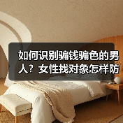 如何识别骗钱骗色的男人？女性找对象怎样防止被男人骗钱骗色？(图2)