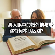 男人眼中的婚外情与老婆有何本质区别？ - 辰飞雨恋来情感网