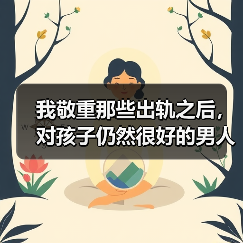 我敬重那些出轨之后，对孩子仍然很好的男人(图1)