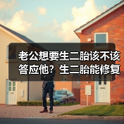 老公想要生二胎该不该答应他？生二胎能修复调和夫妻关系吗？(图2)