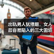 出轨男人犹豫期，女人最容易陷入的三大困境 - 辰飞雨恋来情感网